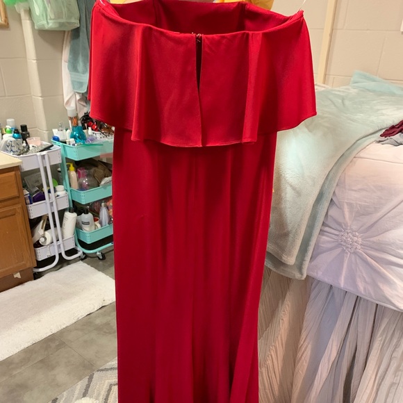 formal/prom red dress - Picture 2 of 5